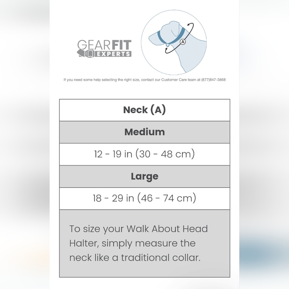 NEW Kurgo Walk About Head Halter for Dogs Size Medium Striped - Picture 12 of 12